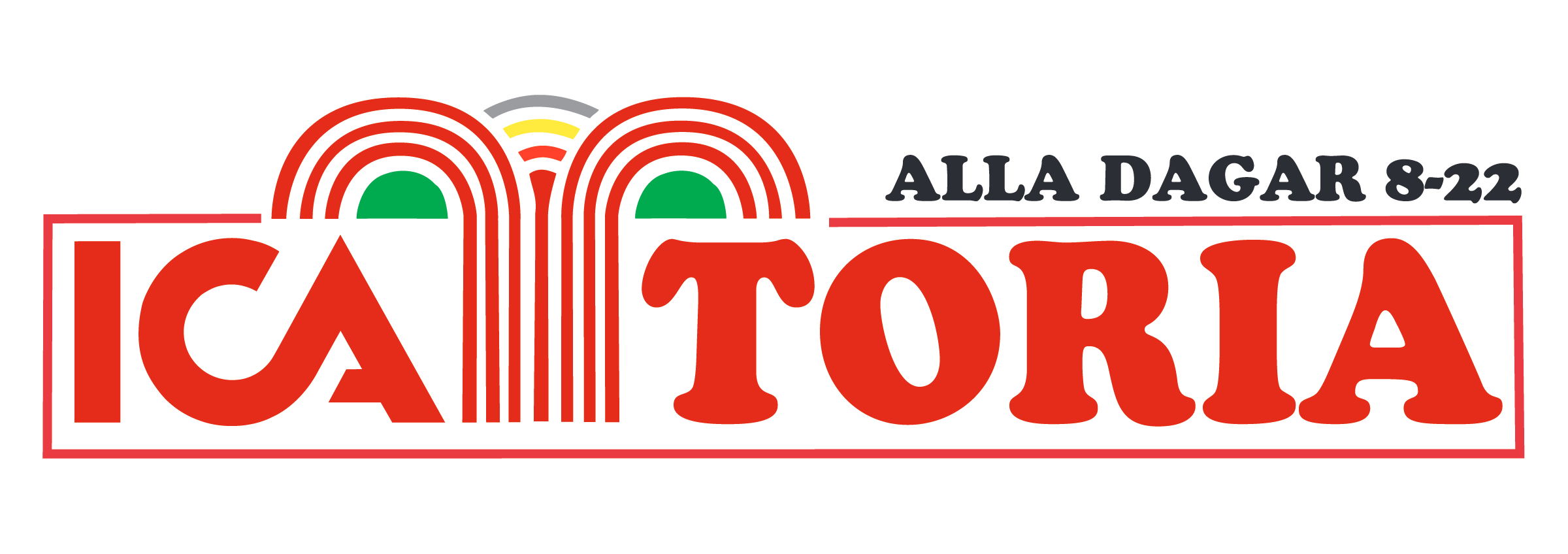 Logotyp för ICA Supermarket Toria